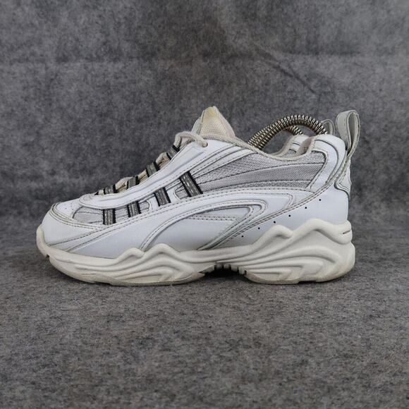 Air Corps Shoes Womens 6.5 Athletic Trainers Tempest 2 Active Sport Retro White - Picture 5 of 14